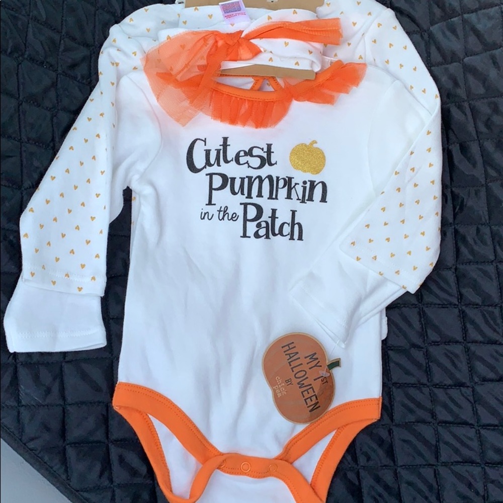 Chick Pea Halloween 3pc Set 🎃🐥